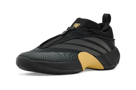 Детские кроссовки adidas D.O.N. Issue 7, черно-золотые