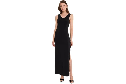 Платье Norma Kamali Racer Long Dress w/ Side Slit