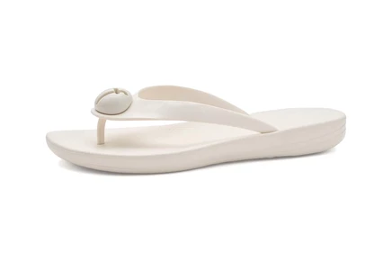 Сандалии FitFlop Iqushion Glossy-Button Flip-Flops