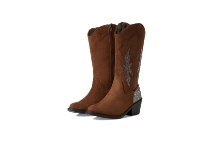 Ботинки Steve Madden Kids Yeehah (Little Kid/Big Kid) brown