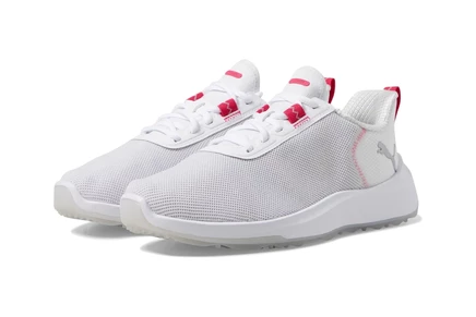 PUMA Golf Fusion Crush Sport Jr puma white/garnet rose