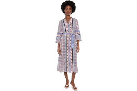 Платье Tommy Bahama Mosaic Cove Long Sleeve Midi Dress