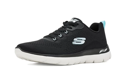 Женские кроссовки Skechers Arch Fit Summits, черно-голубые