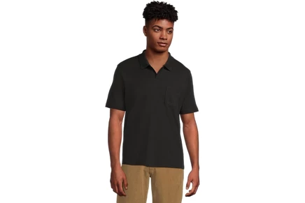 Поло Vince Short Sleeve Johnny Collar