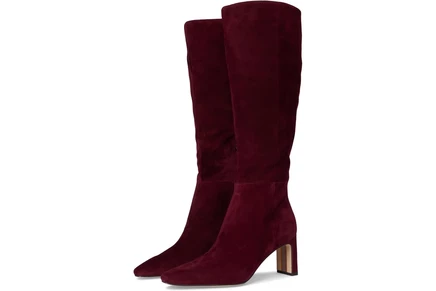 french burgundy wide calf