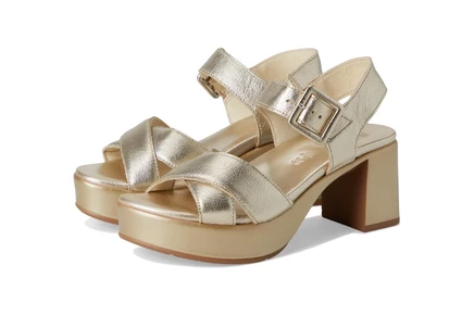 Naot Elite radiant gold leather