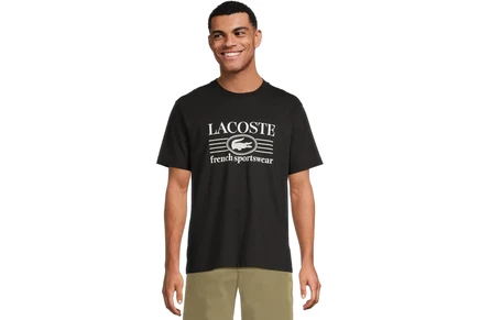 Футболка Lacoste Classic Fit Cotton Print T-shirt