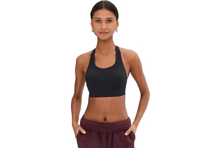 Женский бюстгальтер Brooks Limitless Racerback, черный
