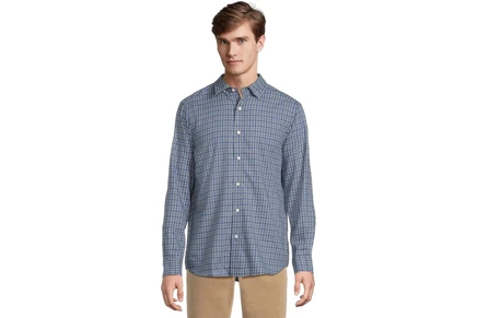 Мужская рубашка Vineyard Vines Kendrick Check, светло-серая