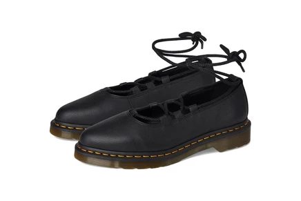 Женские балетки Dr Martens Elphie II из кожи, черные
