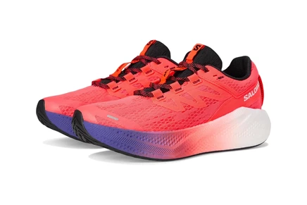 Женские кроссовки Salomon Aero Glide 3 neon flame/white/black