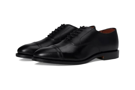 Allen Edmonds Park Avenue Oxford black custom calf