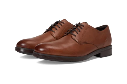 Мужские оксфорды Cole Haan Newmark Grand, коричнево-бежевые
