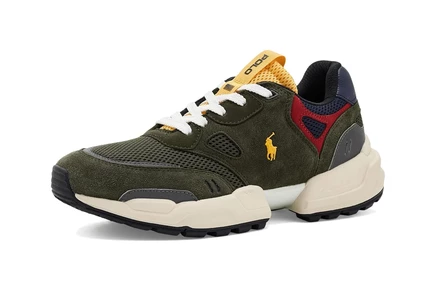 Polo Ralph Lauren Polo Joggers Suede-Mesh Pony Player estate olive multi