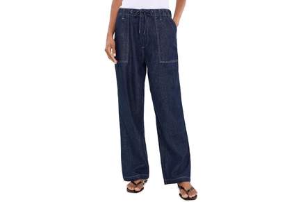 Джинсы NICZOE Jordan Drawstring Denim Pants