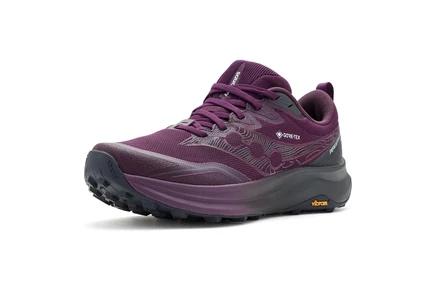Женские кроссовки Saucony Peregrine 16 GTX, баклажан/эбен