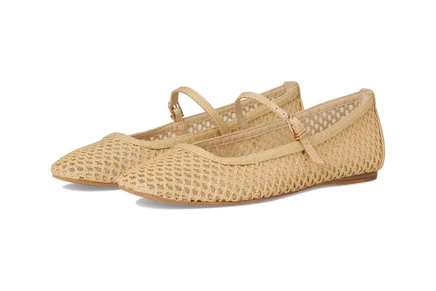 Женские балетки Dolce Vita Reyes из рафии, светлые