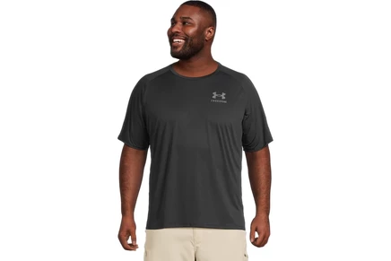 Мужская рубашка Under Armour Freedom Tech Short Sleeve Tee black/pitch gray
