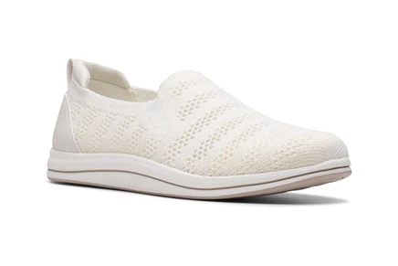 Clarks Breezey Izzy white textile