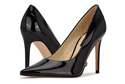 Женские туфли-лодочки Nine West Fresh 3, черные лаковые