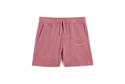 Детские шорты Abercrombie Kids Sunfaded, пудровые