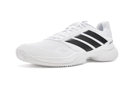 Мужские теннисные кроссовки Adidas Gamecourt 3, белые/черные/черные