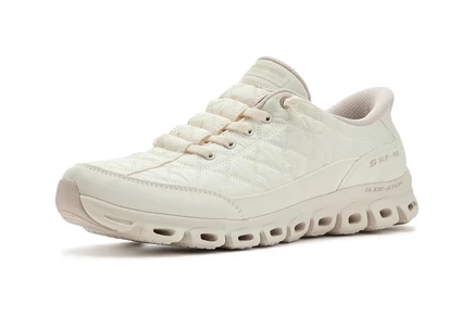 Женские слипоны Skechers Glide-Step At Ease, молочно-белые