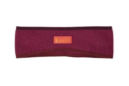 Унисекс повязка на голову Cotopaxi Teca Fleece, бордовая