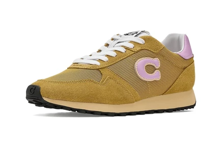 Женские кроссовки Coach Retro Runner, медовый/орхидея