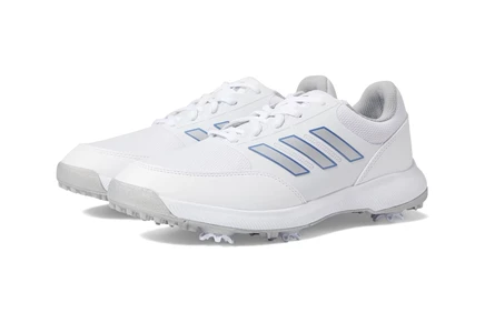 Женские гольф-туфли Adidas Golf Tech Response 3.0, белые/серебристые/синие