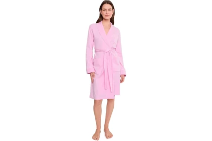 Пижама Lauren Ralph Lauren Long Sleeve Quilted Collar Robe