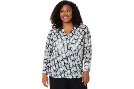 Свитер NICZOE Plus Size Sand Dollar 4-Way Cardigan