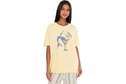 Топ Free People Best Coast Tee