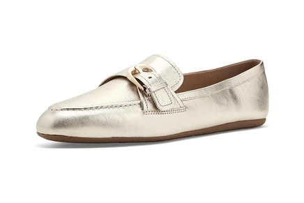 Женские лоферы Cole Haan Alette, золотистая кожа