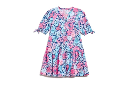 Детское платье Lilly Pulitzer Mini Shae, тёмно-синее