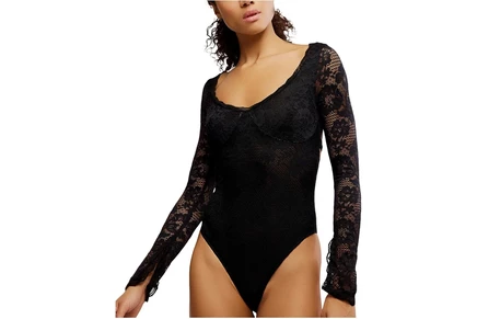 Женское боди Free People Perfectly Fine, черное
