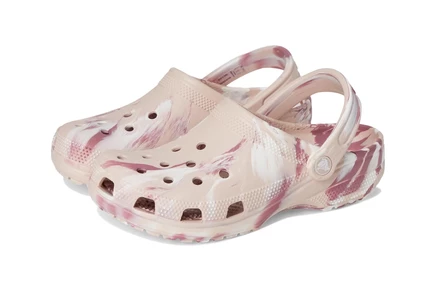 Унисекс сабо Crocs Classic Tie-Dye, кварц/мульти