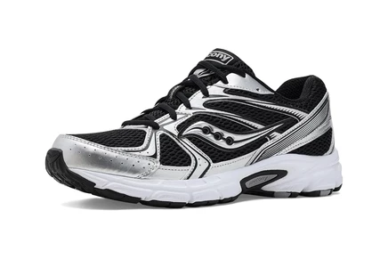 Кроссовки Saucony Ride Millennium, черно-серебристые