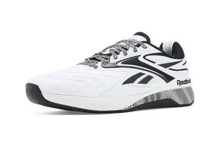 Кроссовки Reebok Nano X5 Edge тренировочные, бело-черные