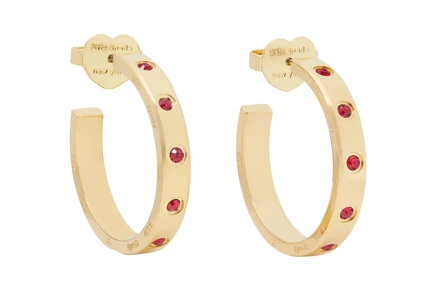 Серьги Kate Spade New York Set In Stone Hoops
