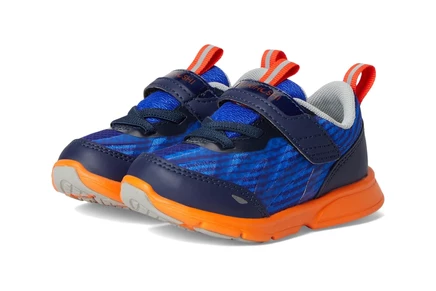 Кроссовки для мальчиков Tsukihoshi Kids Jet, сине-оранжевые
