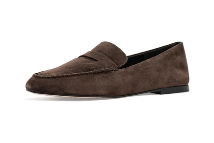 Vince Teo cacao brown suede