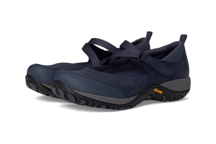 Dansko Primrose navy burnished suede