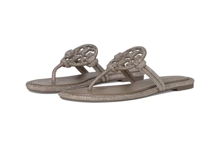 Сандалии Tory Burch Miller Knotted Pave