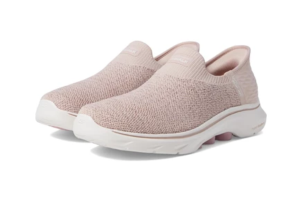 Женские кроссовки SKECHERS Performance Go Walk 7 Springtime Hands Free Slip-Ins light pink