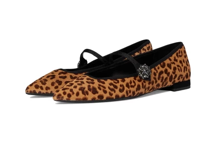 Женские туфли Mary Jane Birdies Goldfinch 15, леопардовые