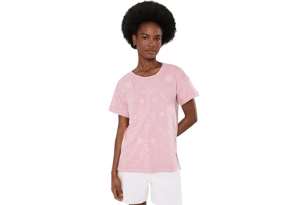 Karyn Seo Luca Tee pearl pink