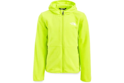 Детская толстовка The North Face Glacier на молнии, лаймовая