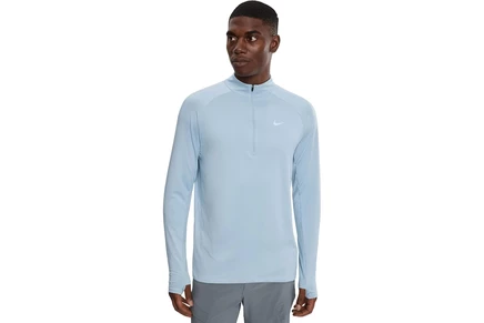 Мужская кофта Nike Stride Dri-FIT 1/4-zip, голубая