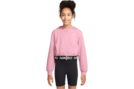 Женский свитшот Nike Kids Pro Fleece Dri-fit Full-zip Hoodie (Big Kid)